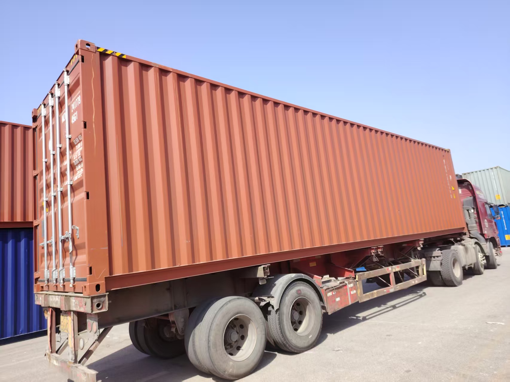 Морской контейнер MZWU2417798