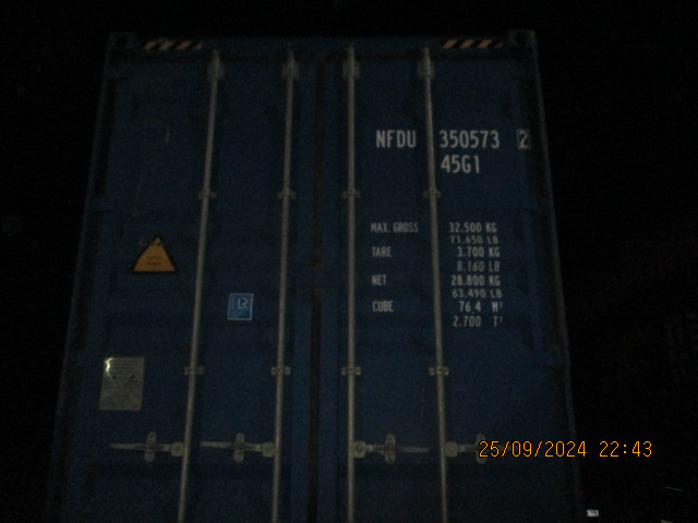 Морской контейнер NFDU3505732