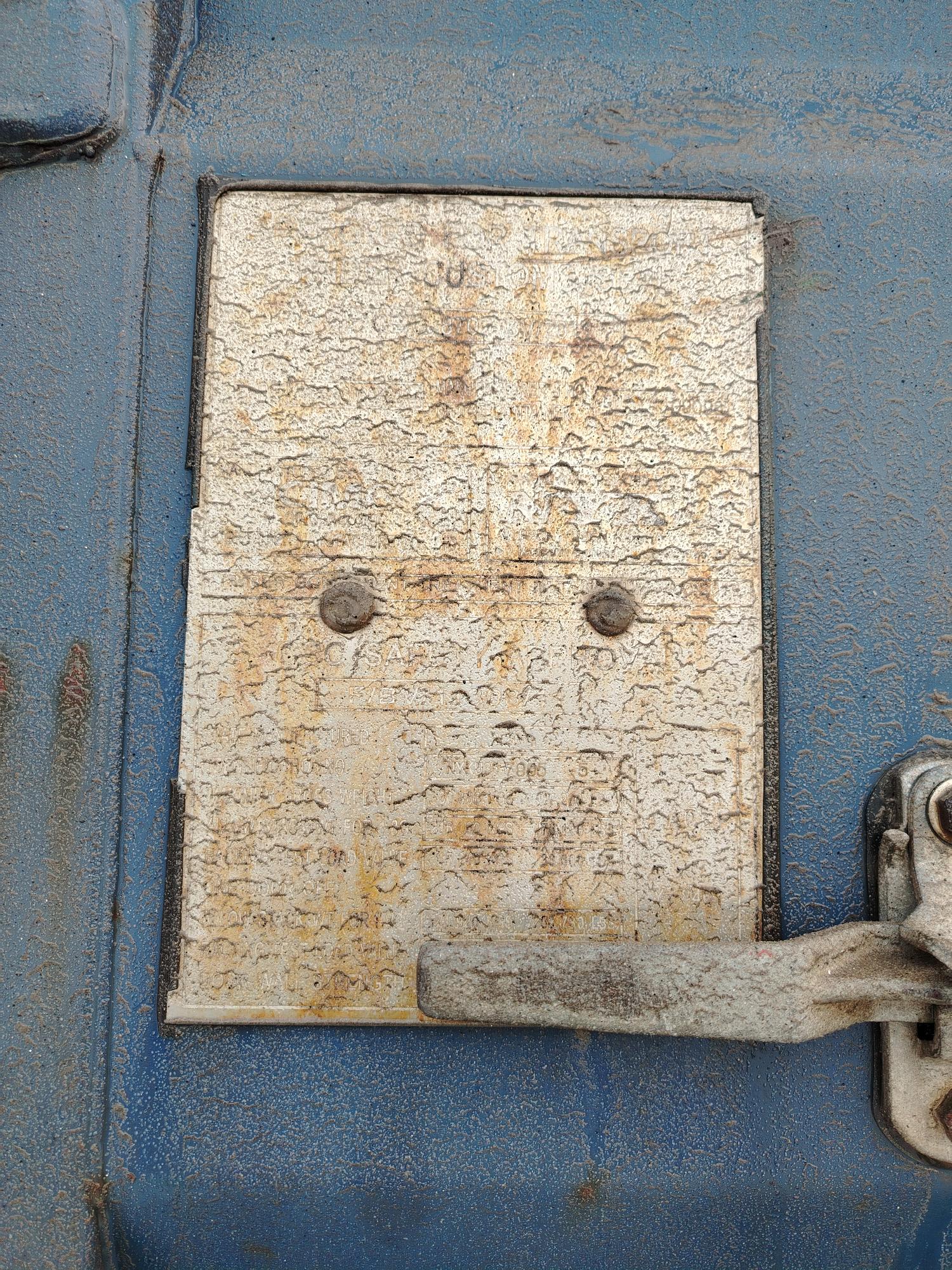 Морской контейнер NYKU3579955