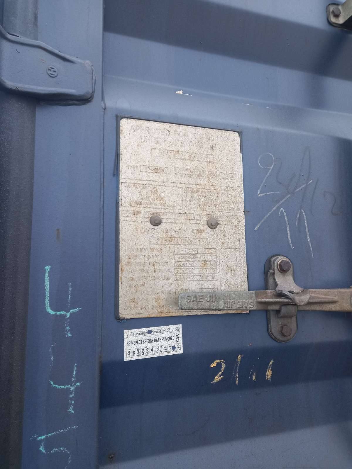 Морской контейнер NYKU3589491