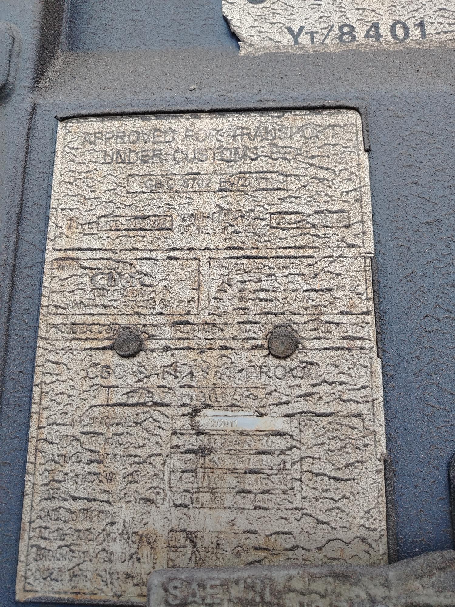 Морской контейнер NYKU3593470