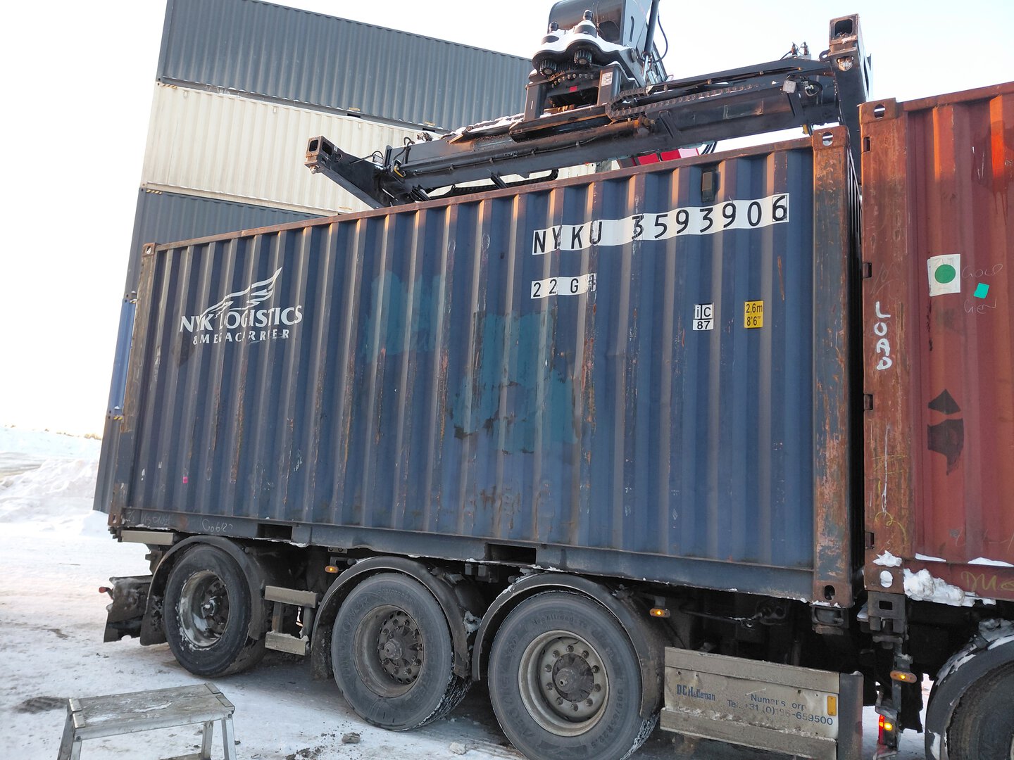 Морской контейнер NYKU3593906