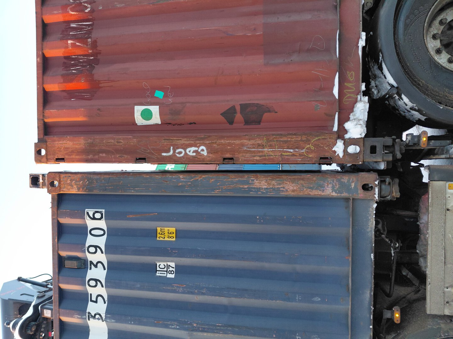 Морской контейнер NYKU3593906