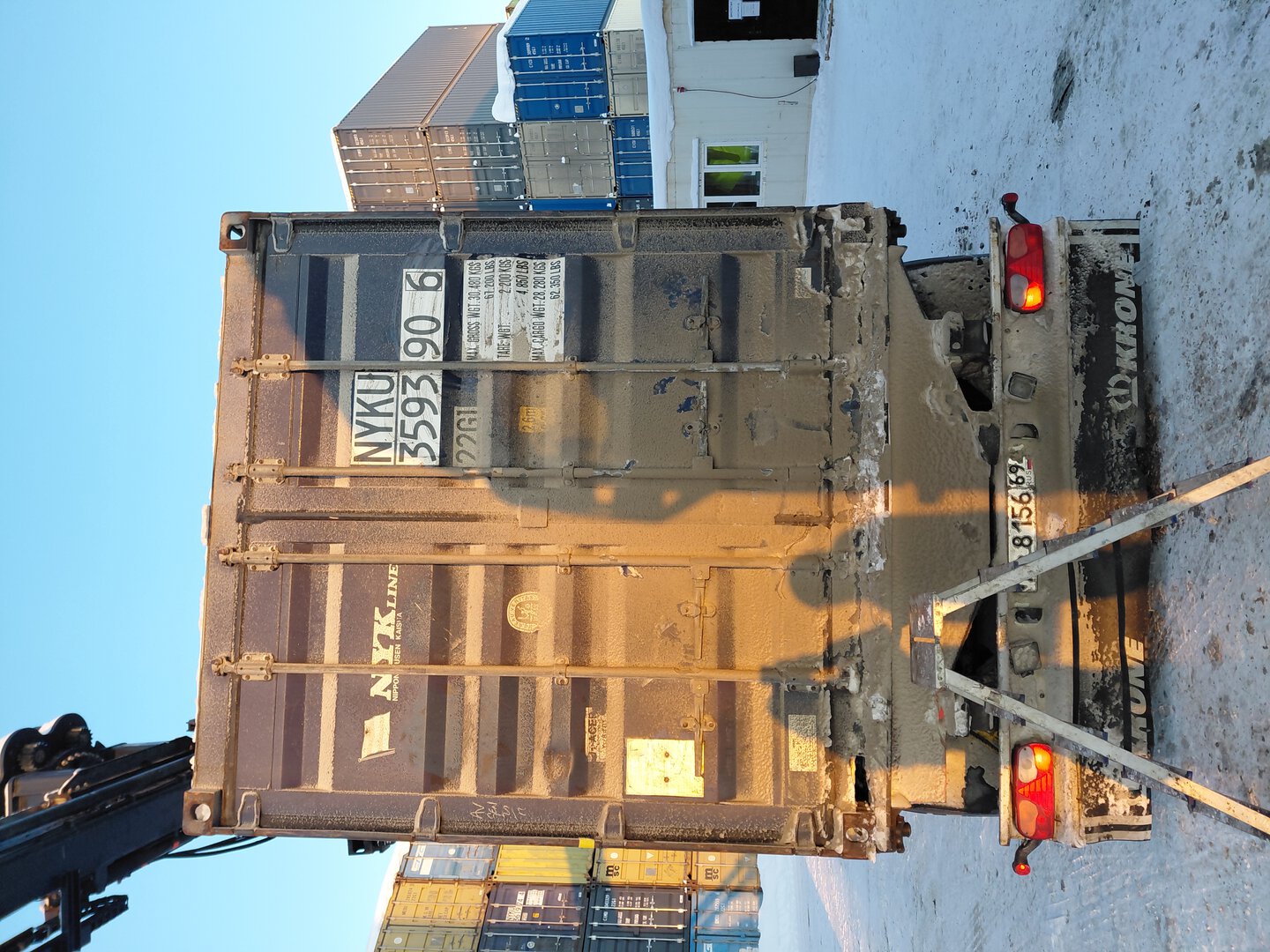 Морской контейнер NYKU3593906