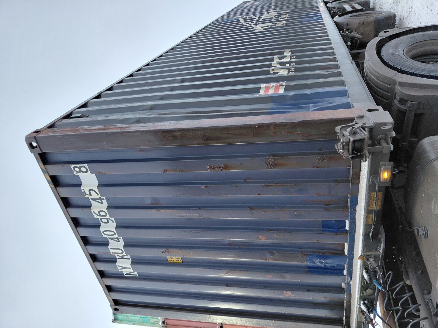 Морской контейнер NYKU4096458