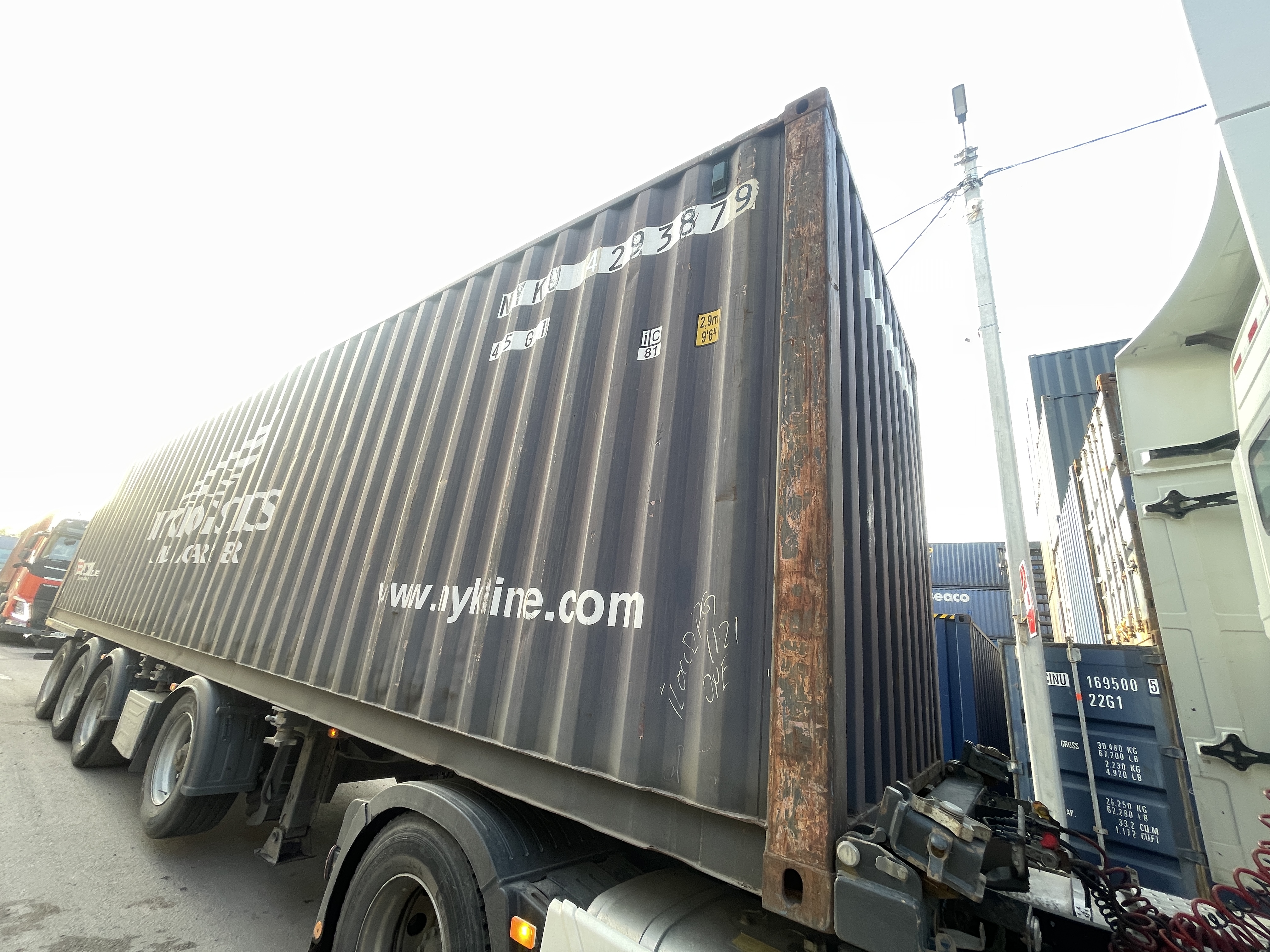 Морской контейнер NYKU4293879