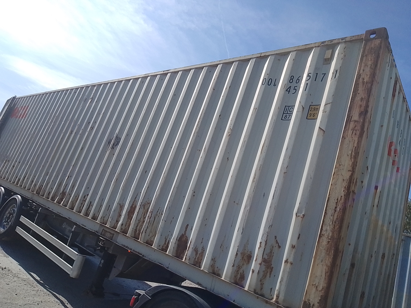 Морской контейнер OOLU8605171