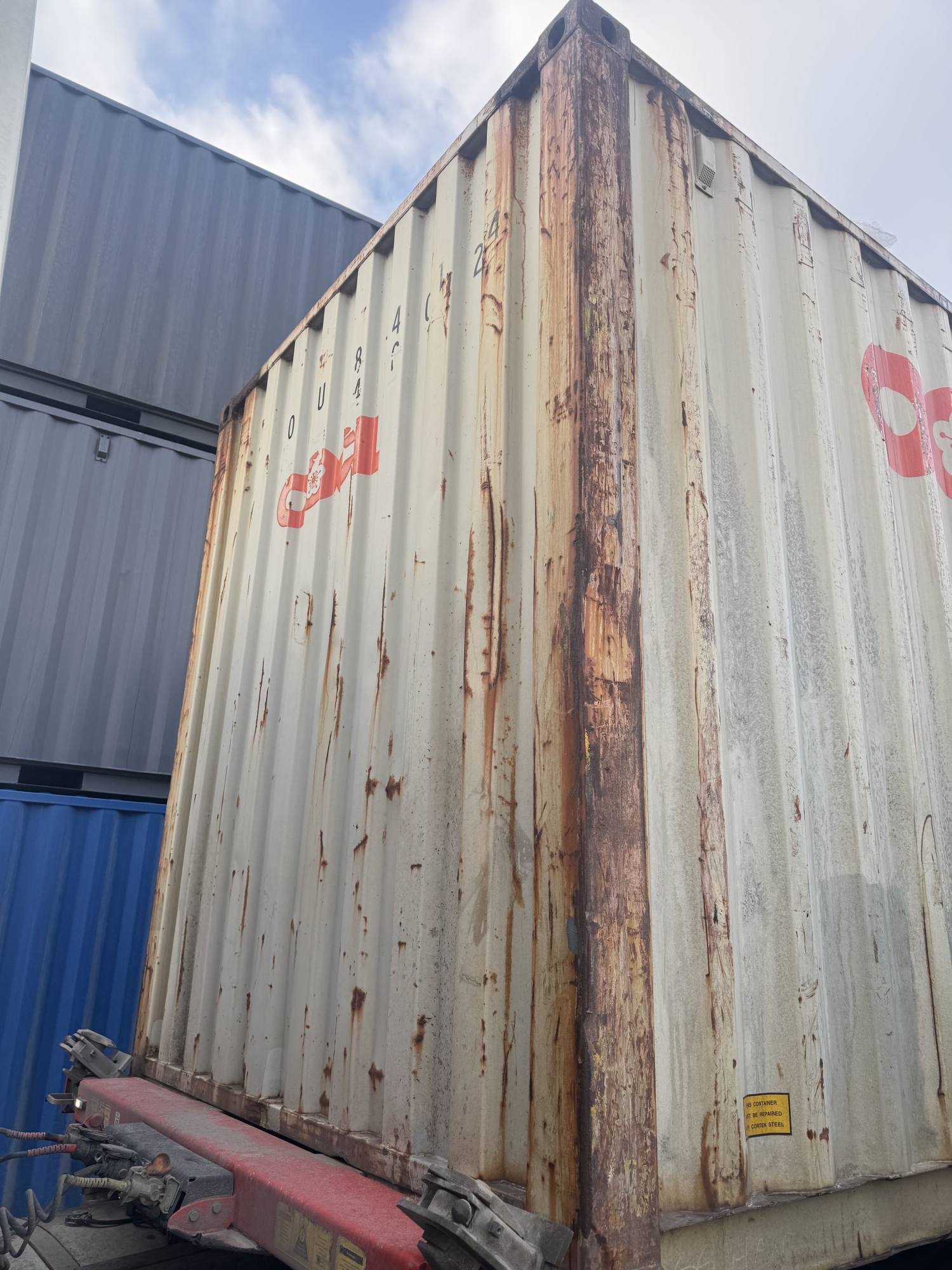 Морской контейнер OOLU8740124