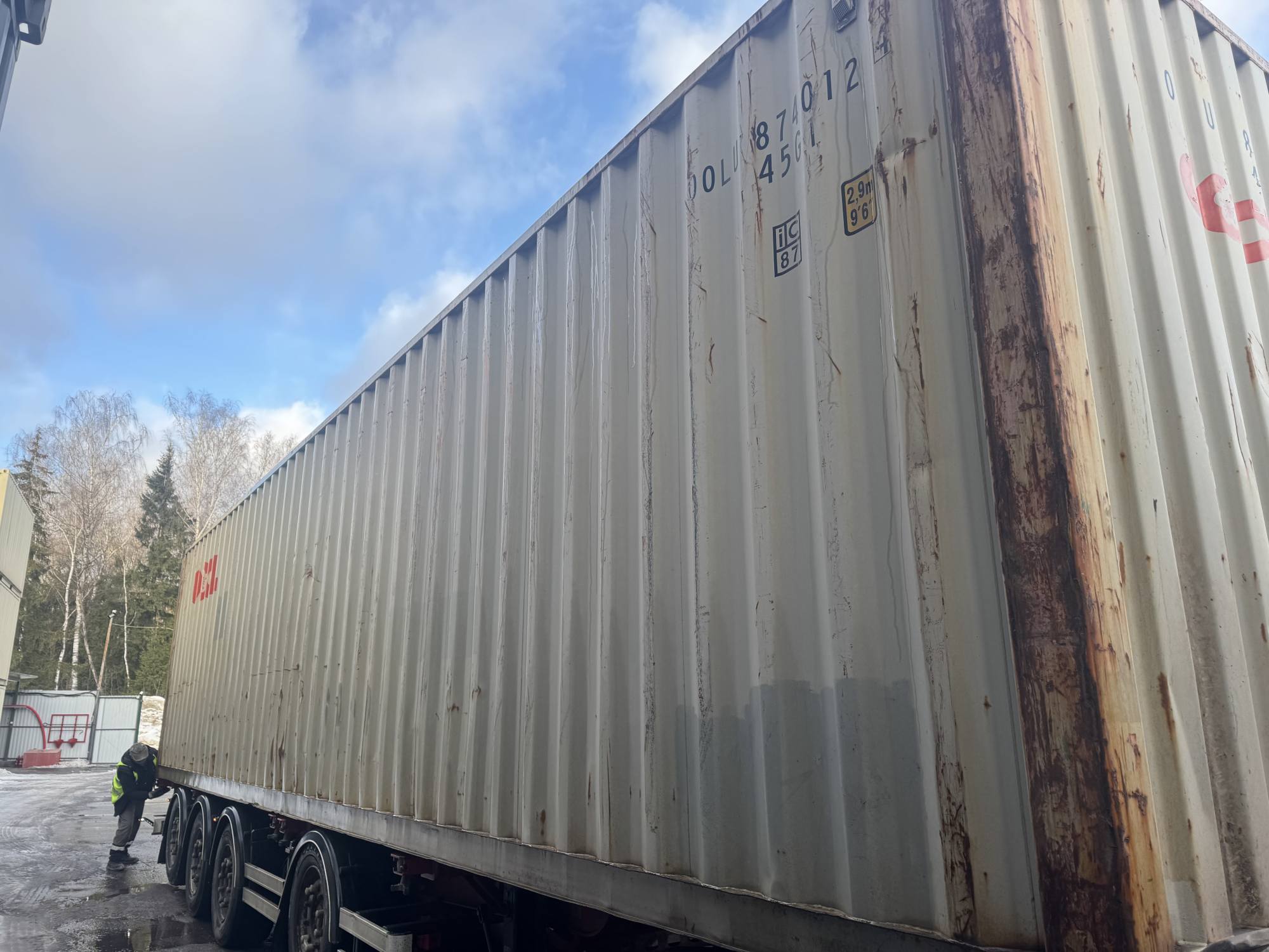 Морской контейнер OOLU8740124