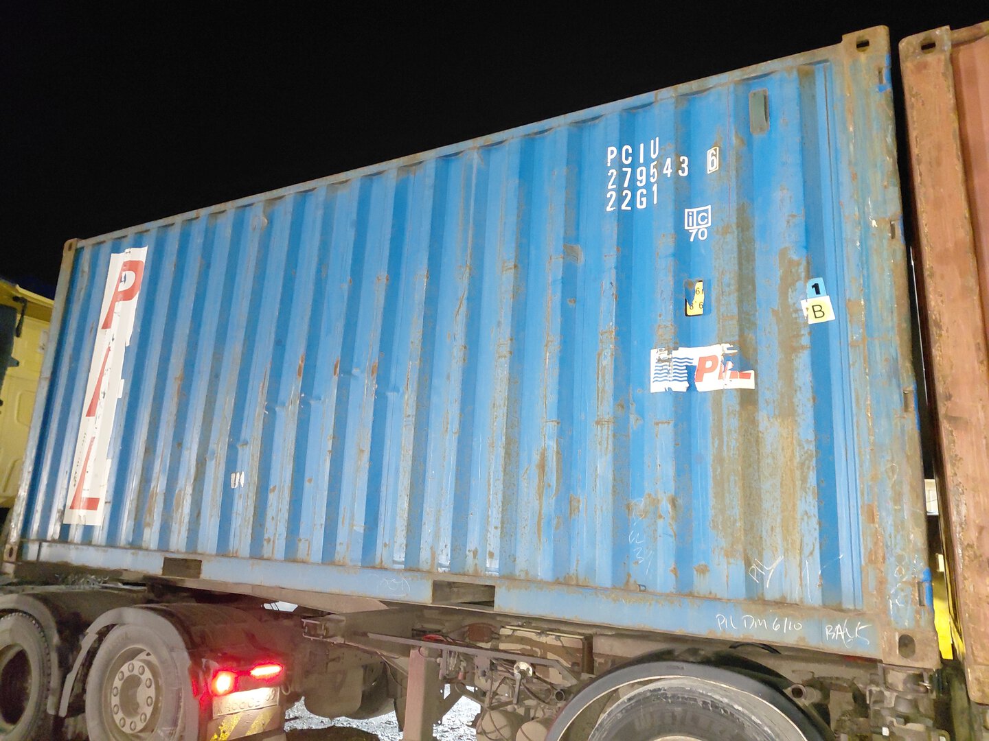 Морской контейнер PCIU2795436