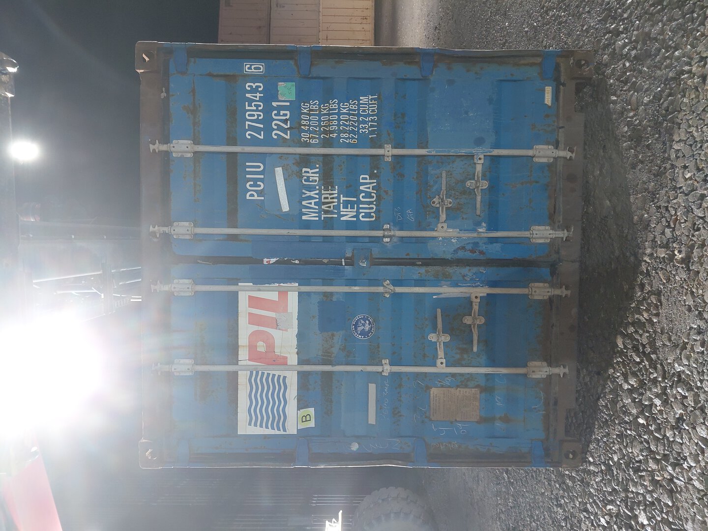 Морской контейнер PCIU2795436