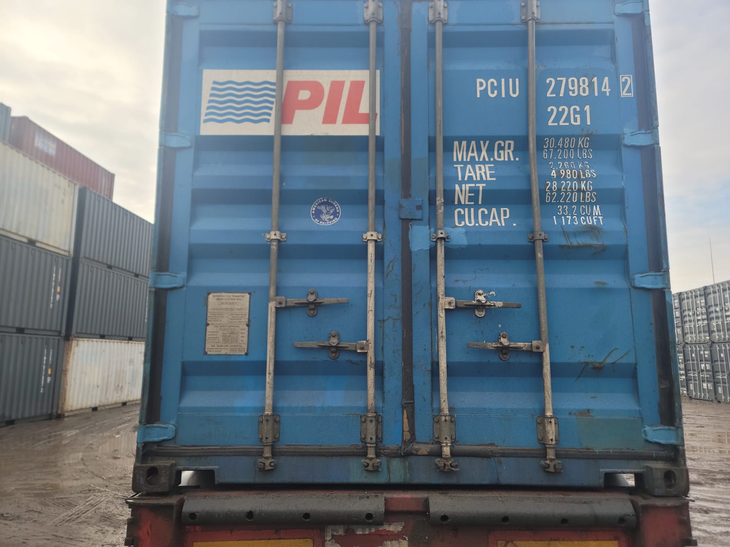 Морской контейнер PCIU2798142