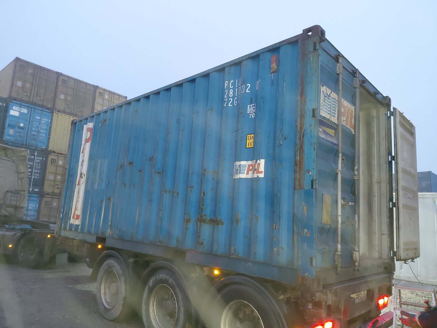 Морской контейнер PCIU2810320