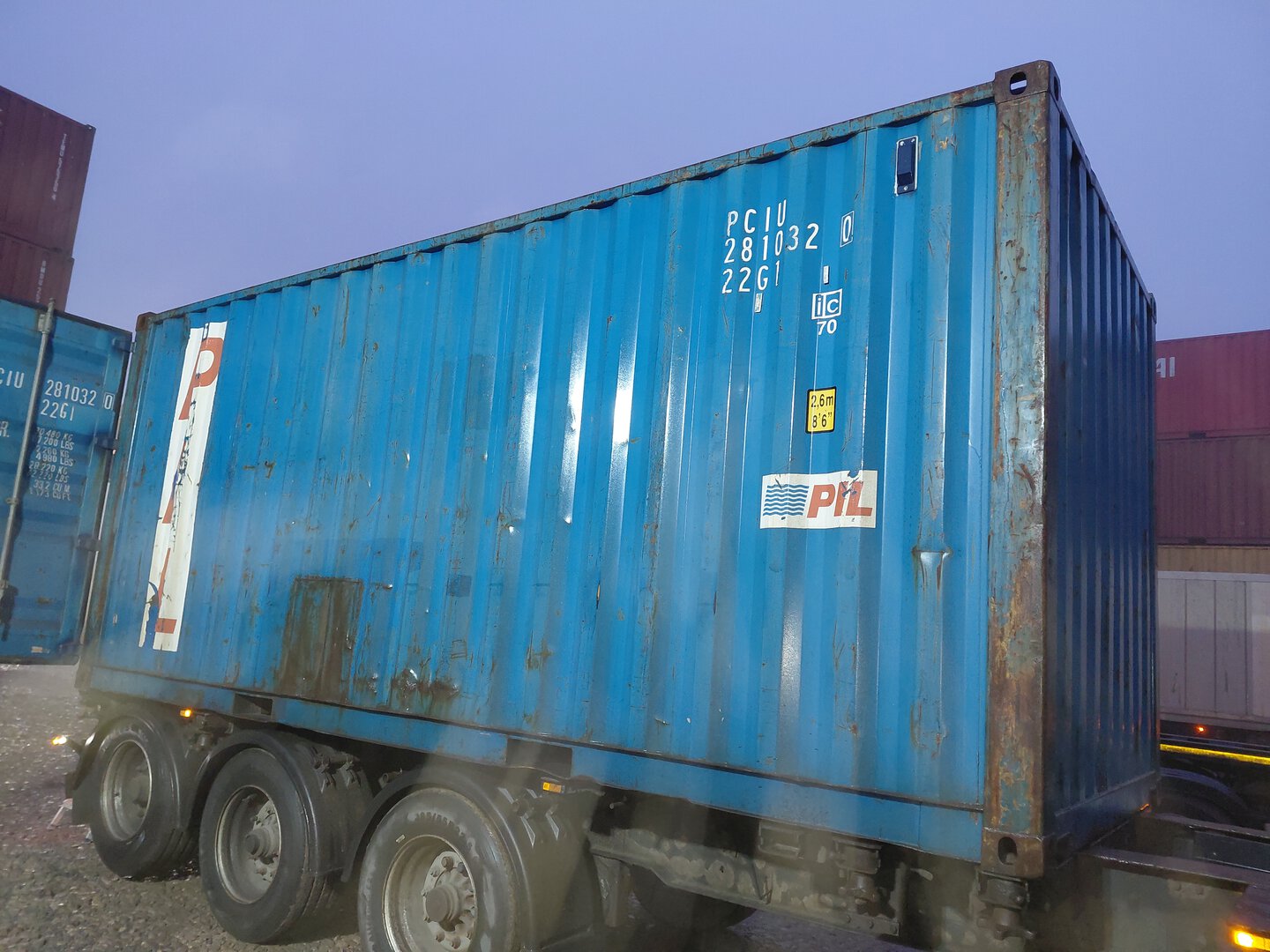 Морской контейнер PCIU2810320