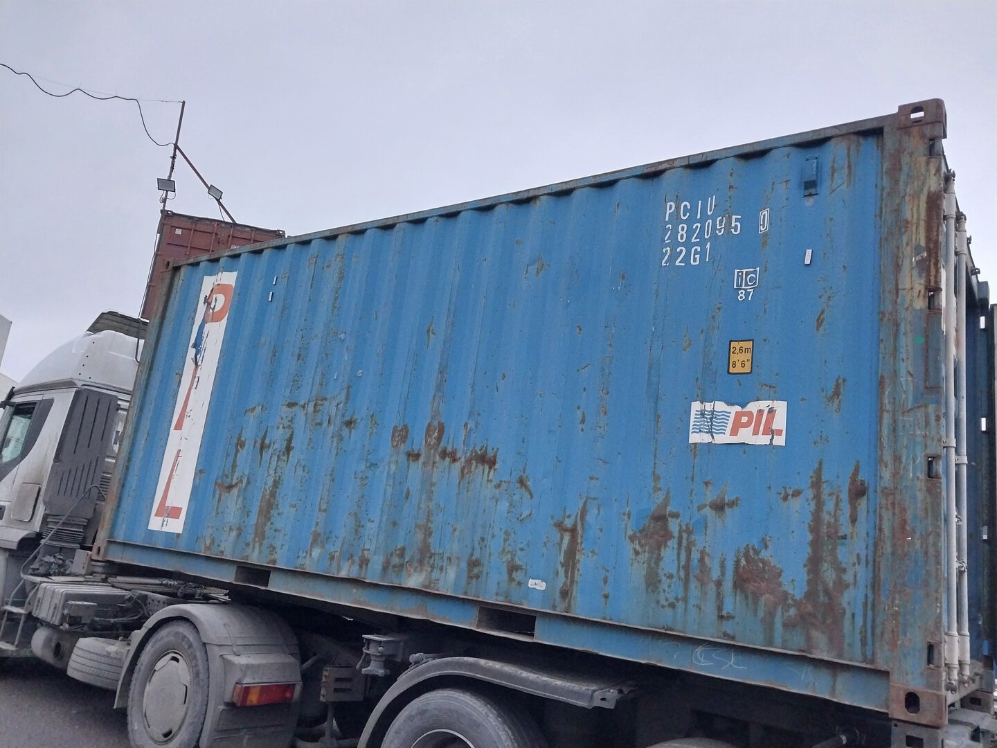 Морской контейнер PCIU2820950