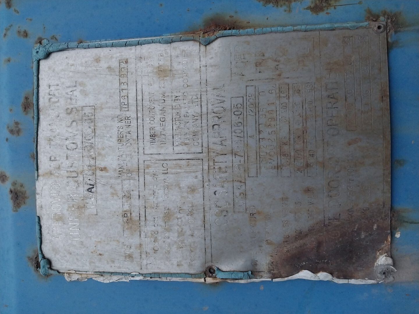 Морской контейнер PCIU2820950