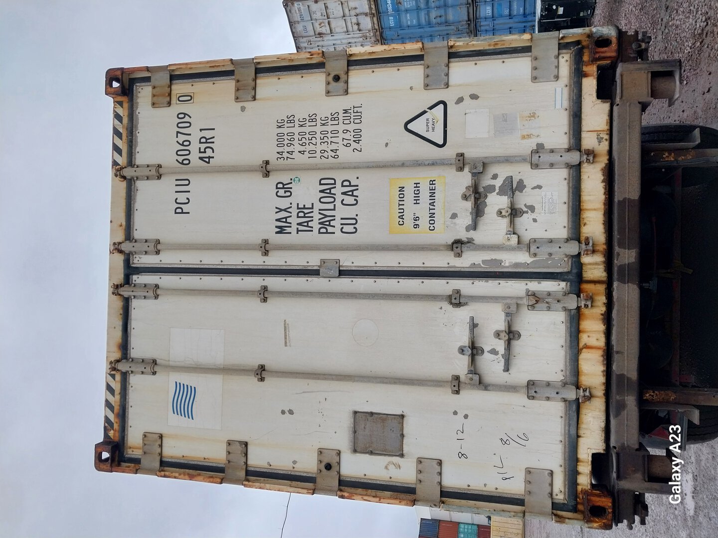 Морской контейнер PCIU6067090