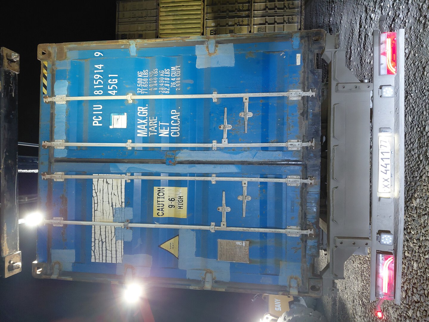 Морской контейнер PCIU8159149