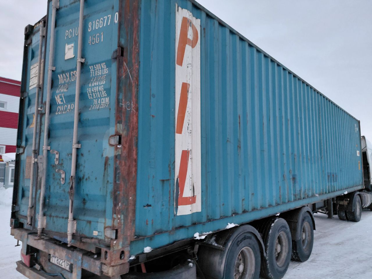 Морской контейнер PCIU8166770