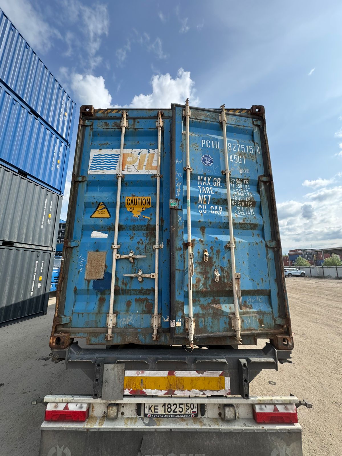 Морской контейнер PCIU8275154