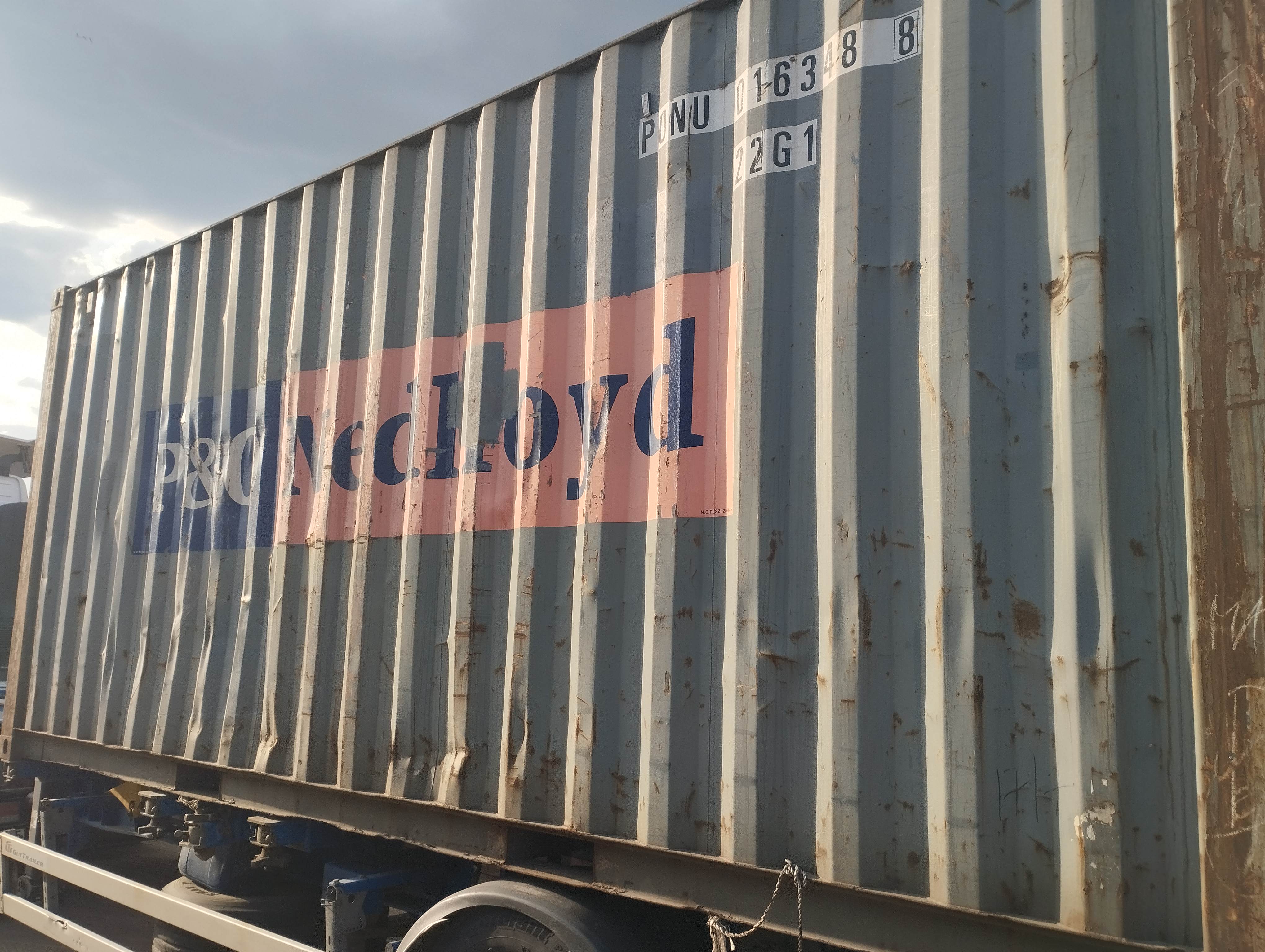 Морской контейнер PONU0163488