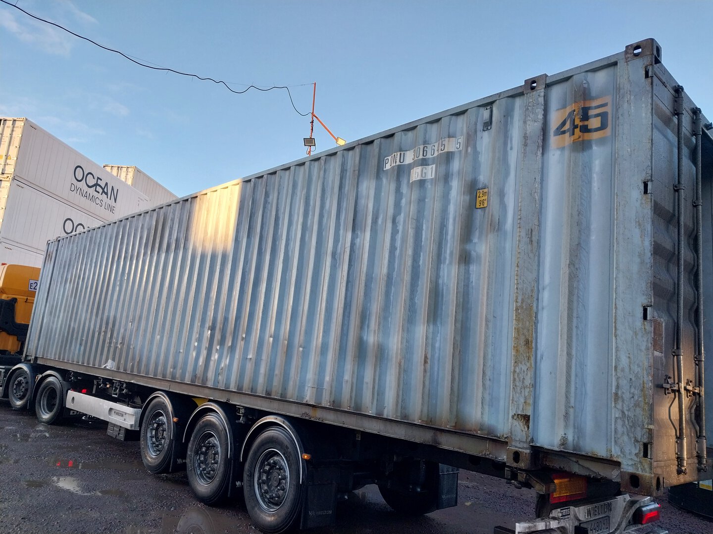 Морской контейнер PONU3066455