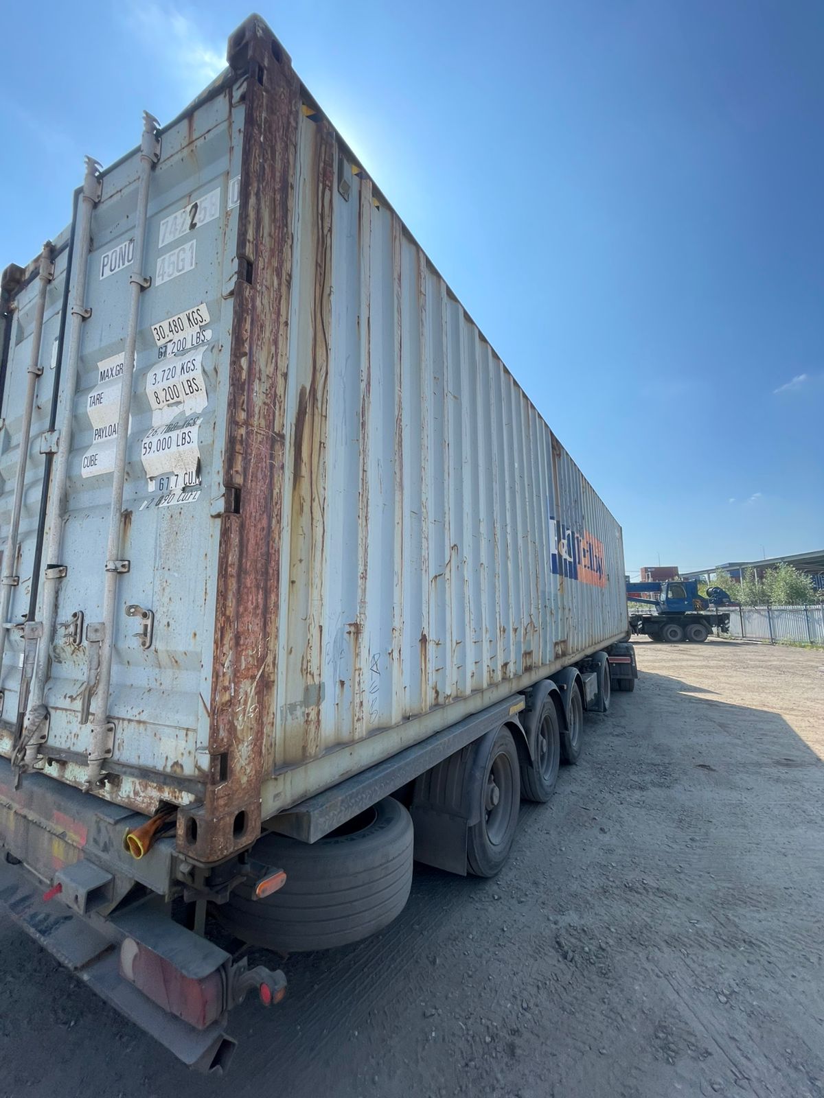 Морской контейнер PONU7422580