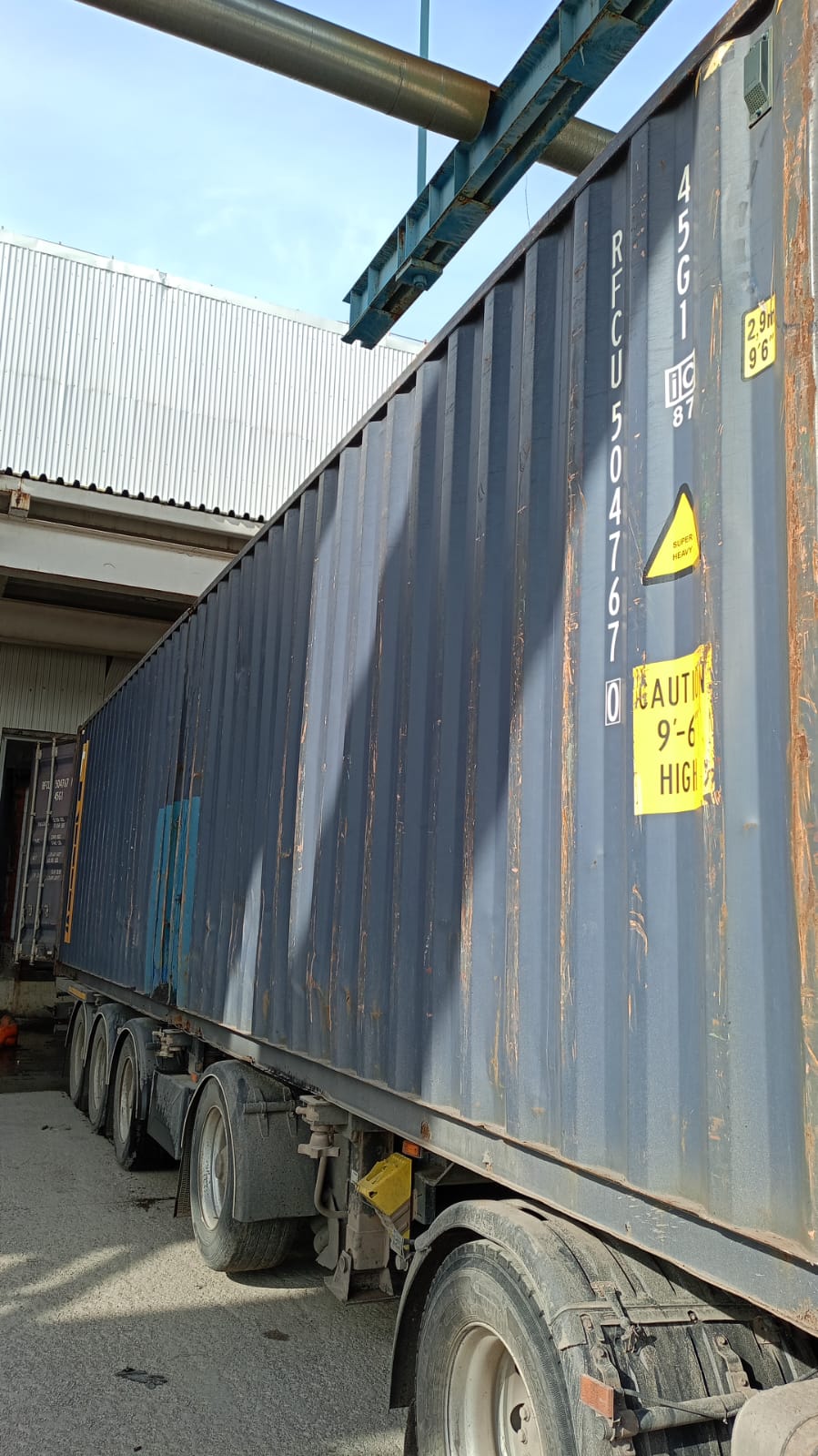 Морской контейнер RFCU5047670