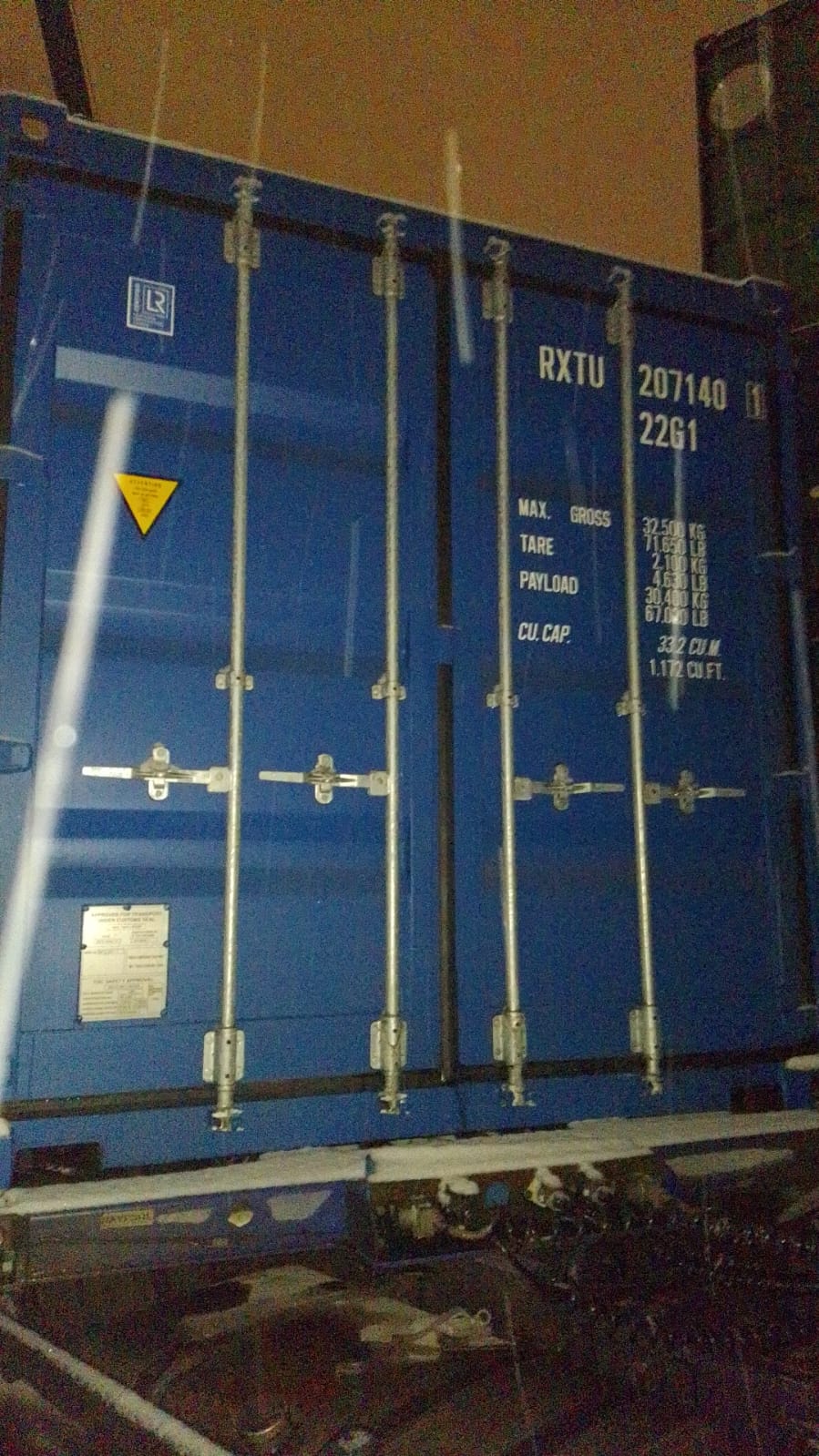 Морской контейнер RXTU2071401