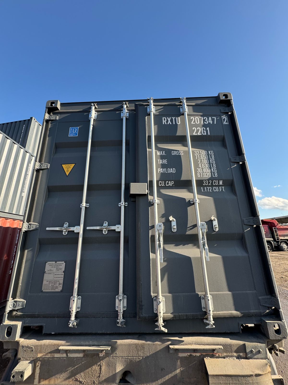 Морской контейнер RXTU2073472