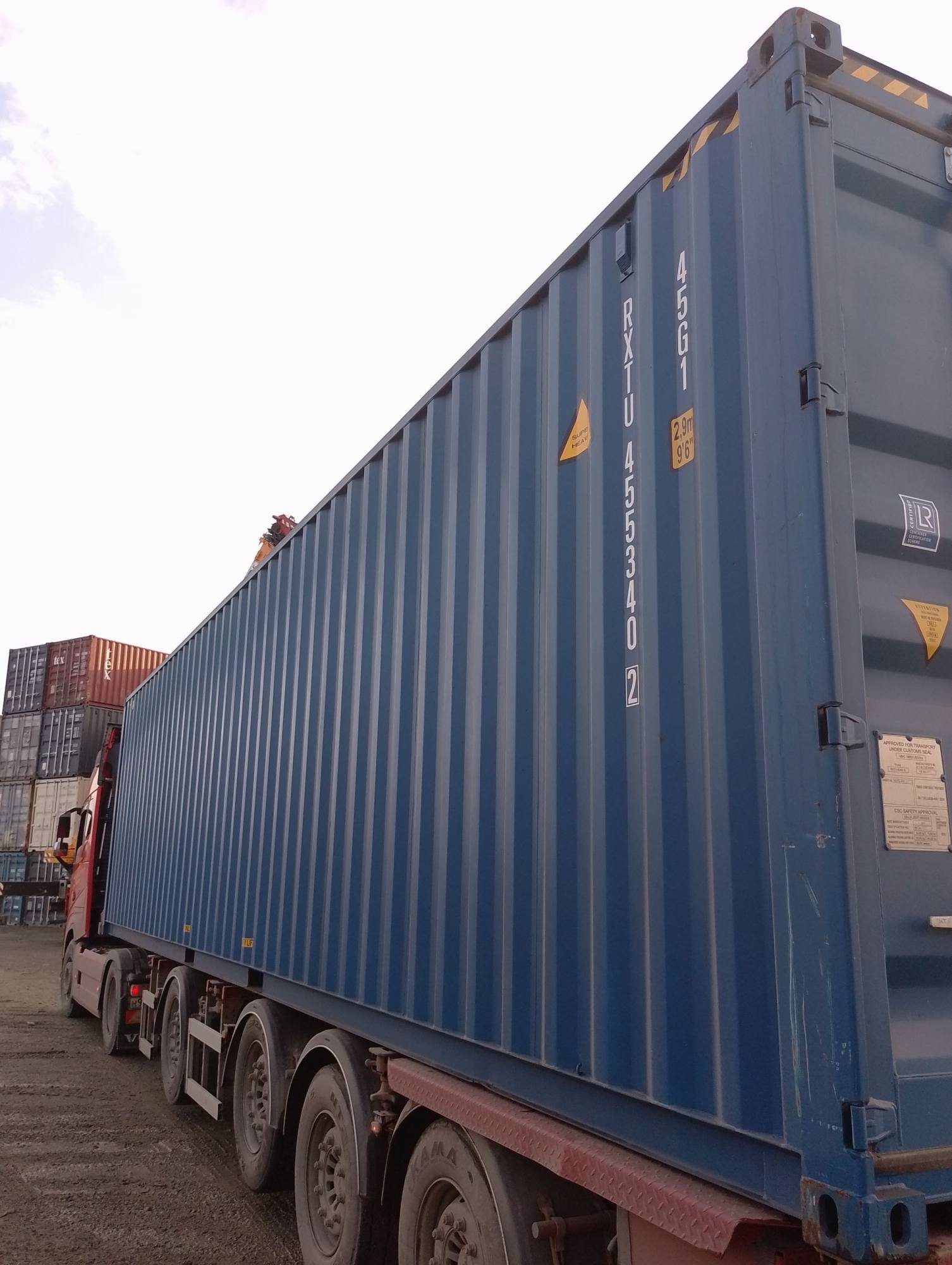 Морской контейнер RXTU4553402