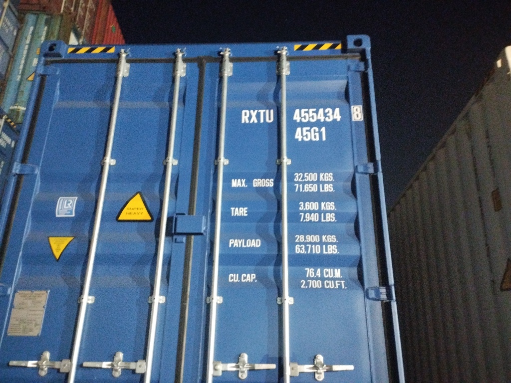 Морской контейнер RXTU4554348