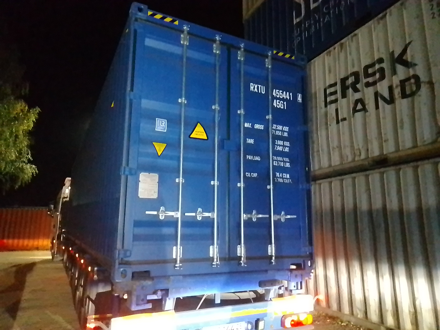 Морской контейнер RXTU4554414
