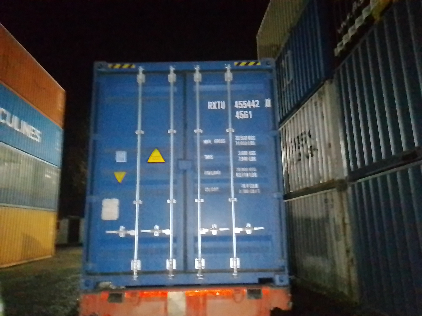 Морской контейнер RXTU4554420