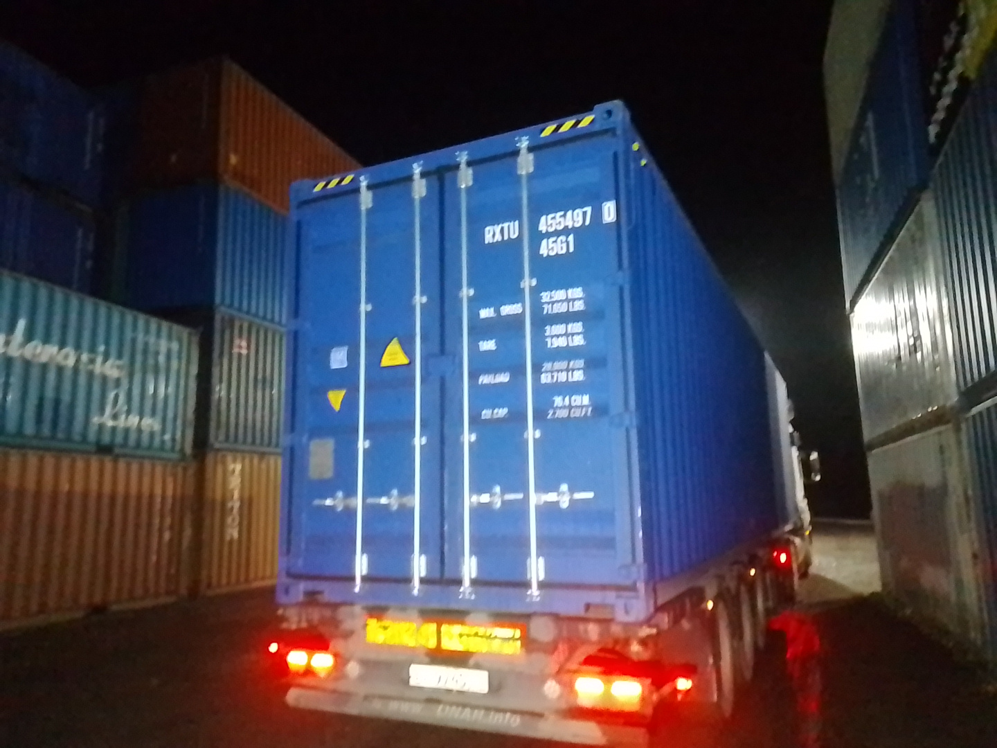 Морской контейнер RXTU4554970