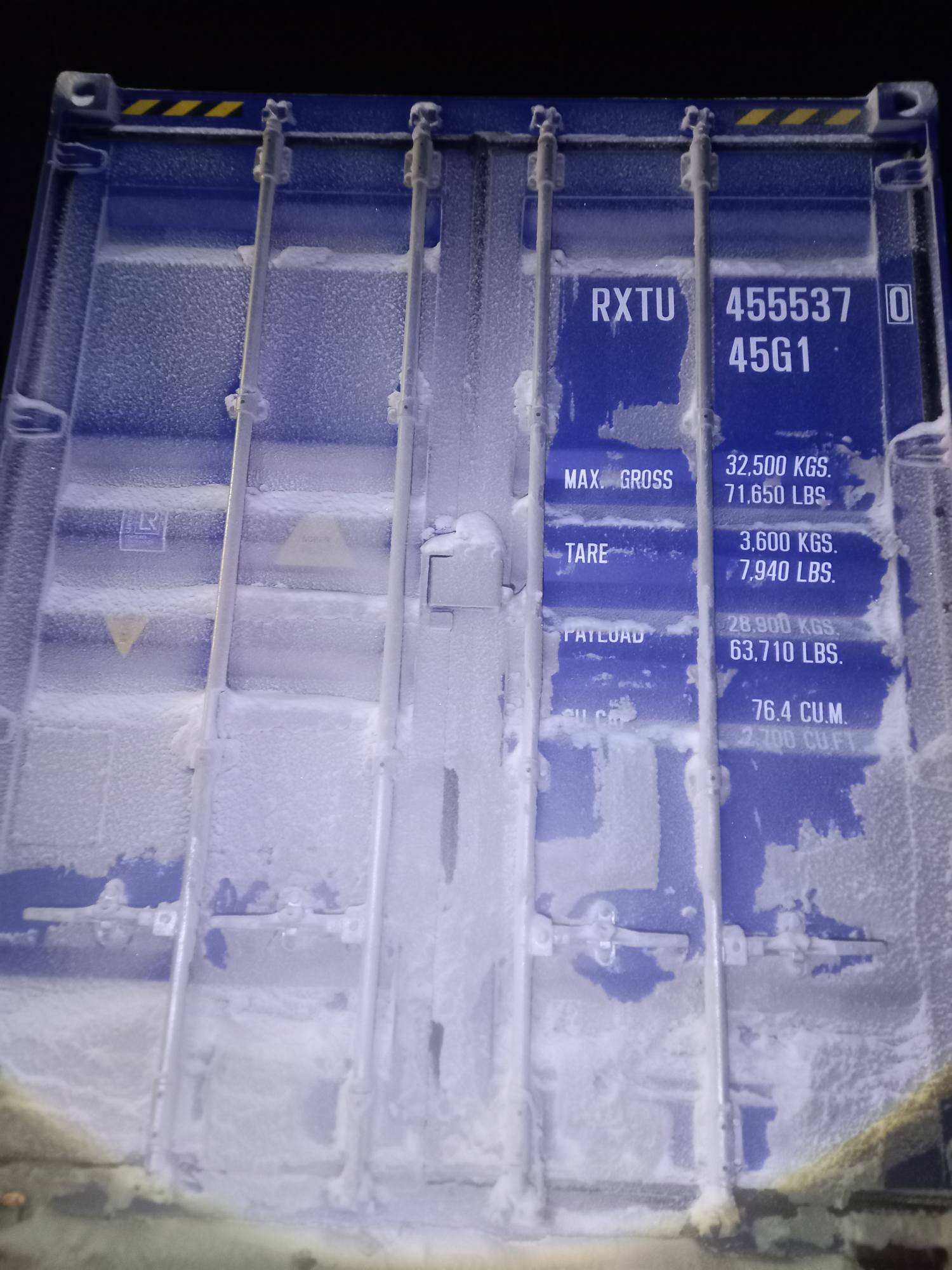 Морской контейнер RXTU4555370