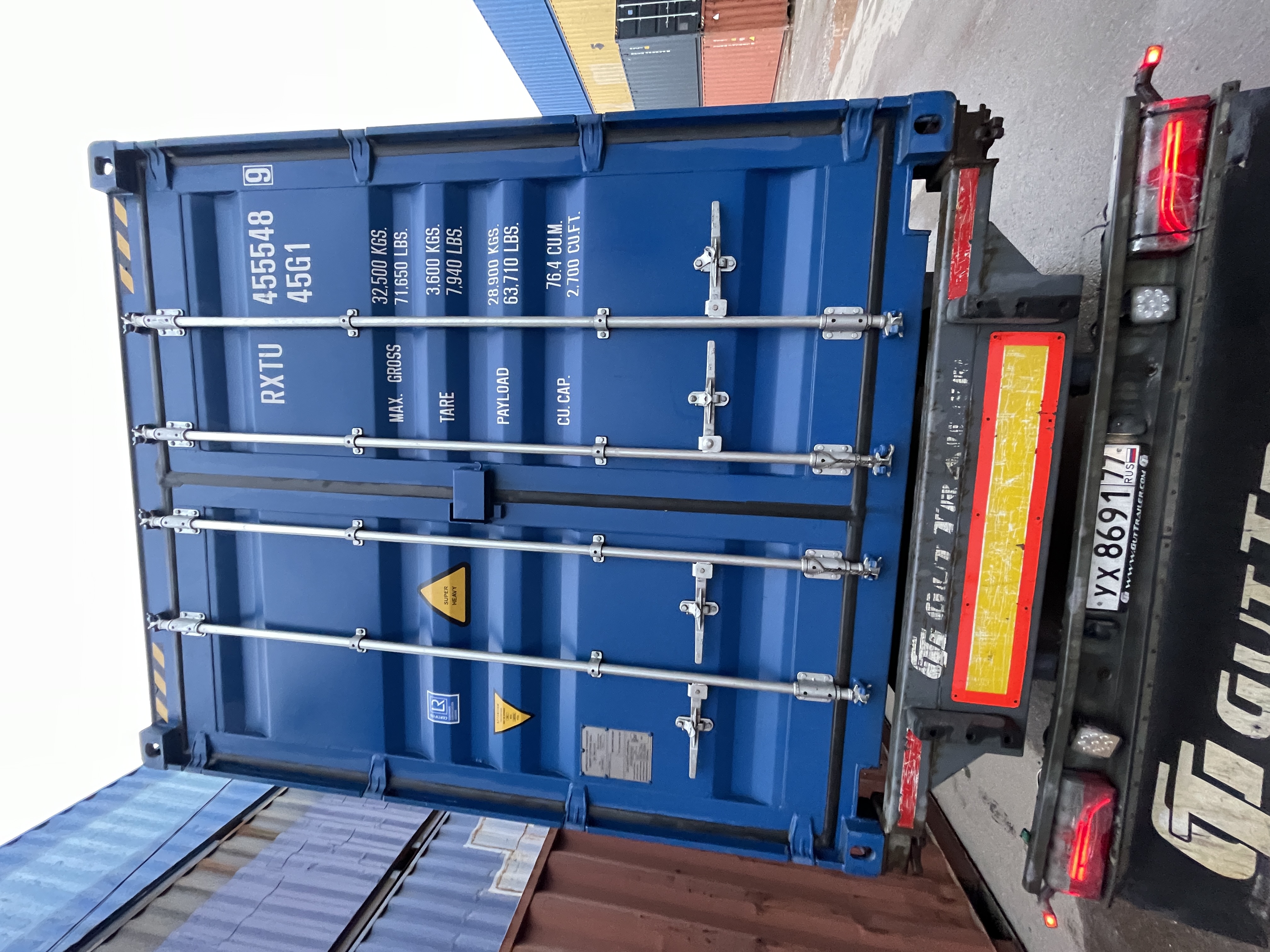 Морской контейнер RXTU4555489