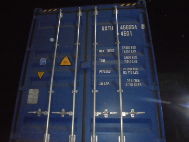 Морской контейнер RXTU4555540