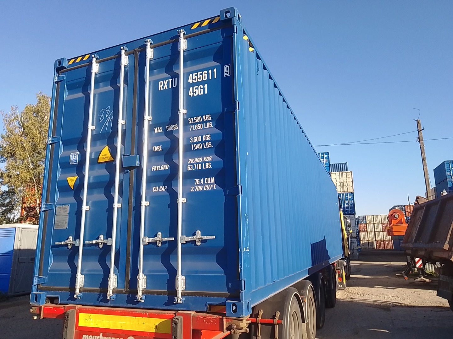 Морской контейнер RXTU4556119