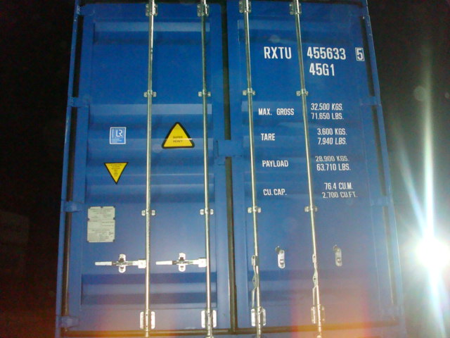 Морской контейнер RXTU4556335