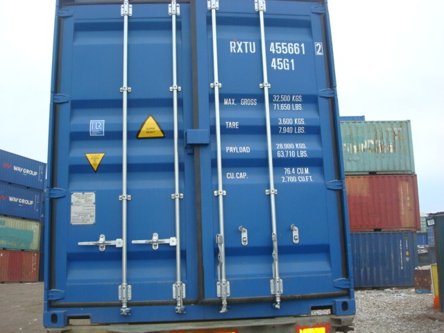 Морской контейнер RXTU4556612