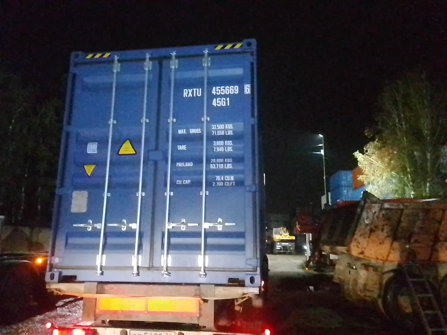 Морской контейнер RXTU4556696