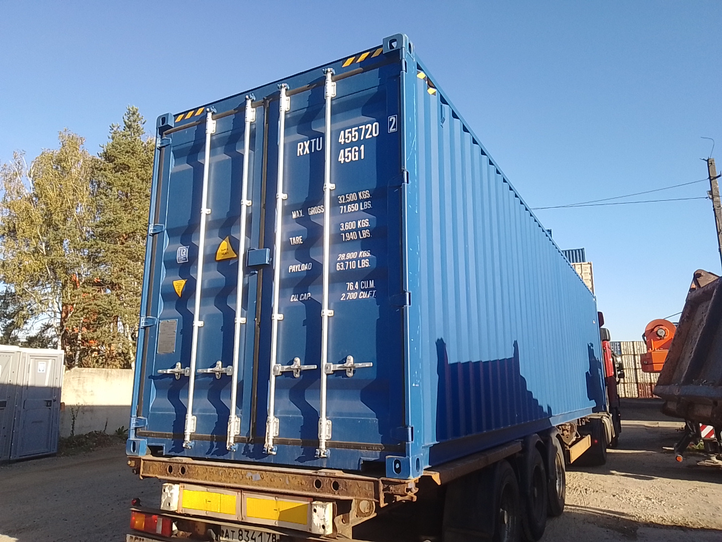 Морской контейнер RXTU4557202