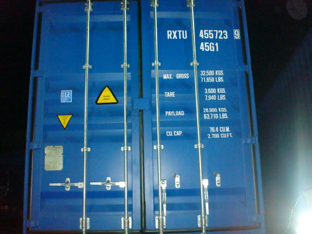 Морской контейнер RXTU4557239