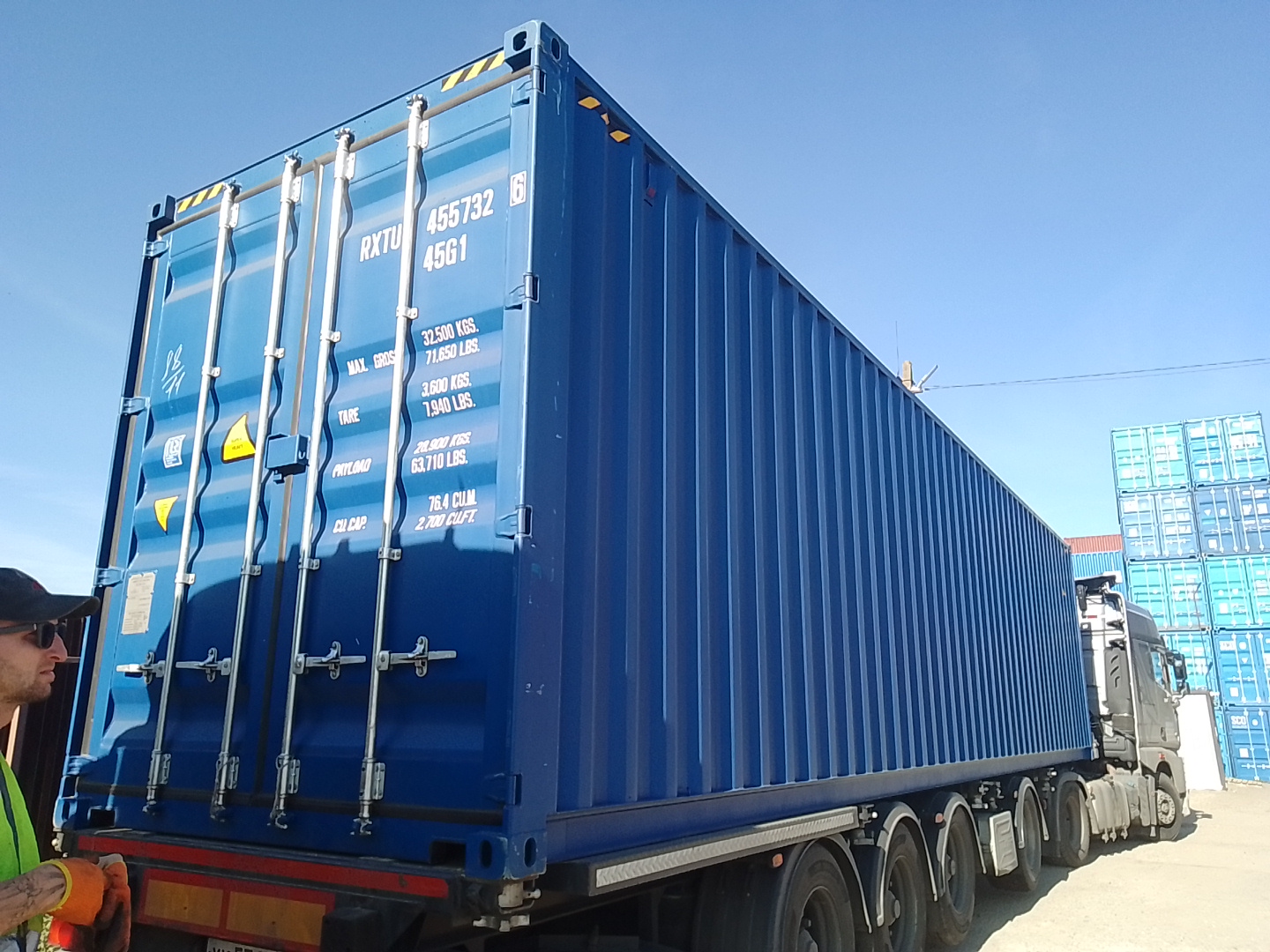 Морской контейнер RXTU4557326