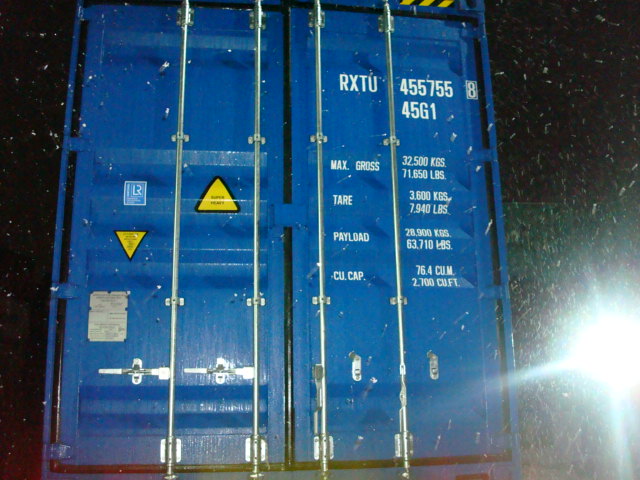 Морской контейнер RXTU4557558
