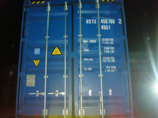 Морской контейнер RXTU4557692