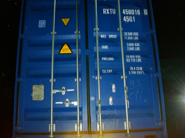 Морской контейнер RXTU4560166