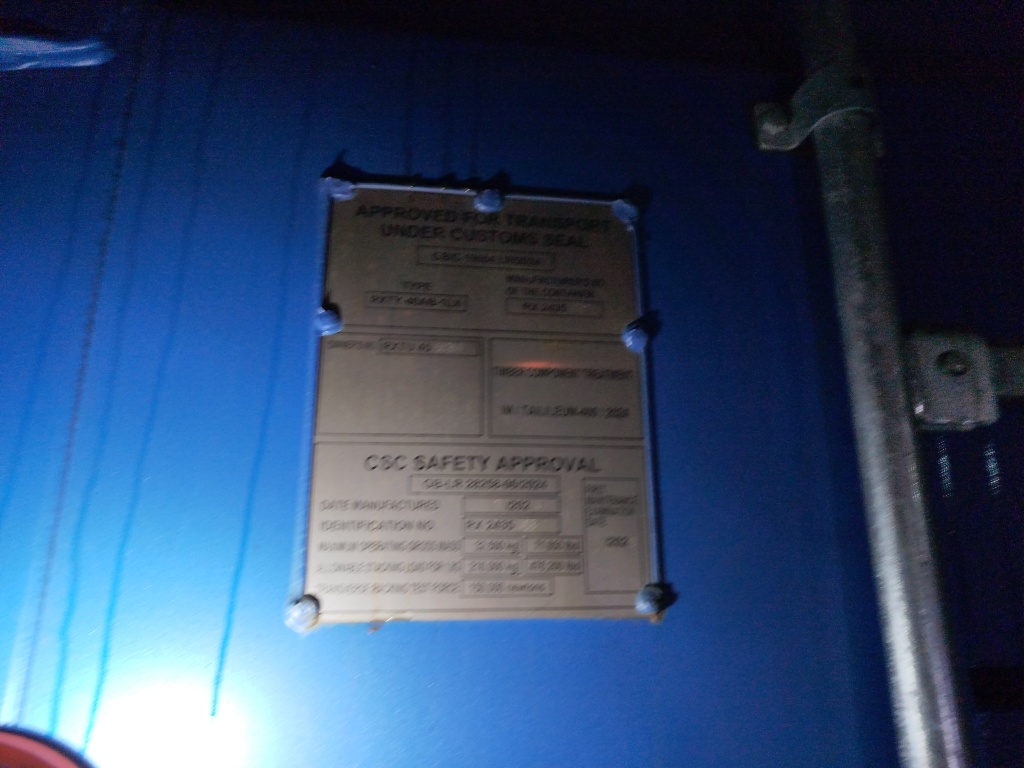 Морской контейнер RXTU4560269