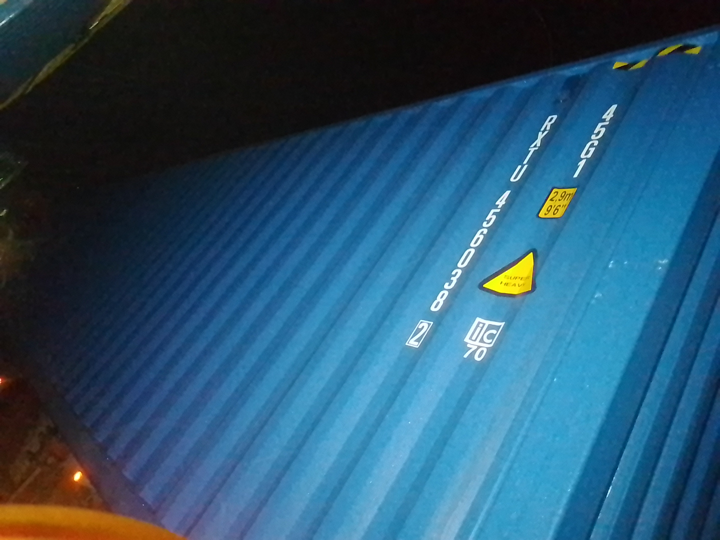 Морской контейнер RXTU4560382